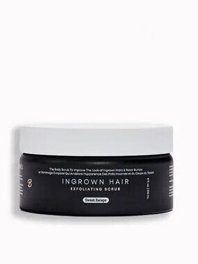 BUSHBALM Sweet Escape Ingrown Hair Exfoliating Scrub 8 oz, Full Size